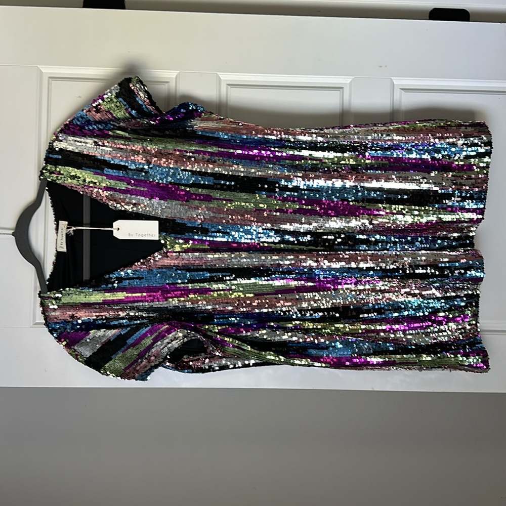 Sequin Mini Dress